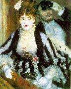 Pierre-Auguste Renoir The Theater Box, Sweden oil painting artist